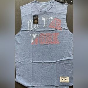 The rock under armor sleeveless LG